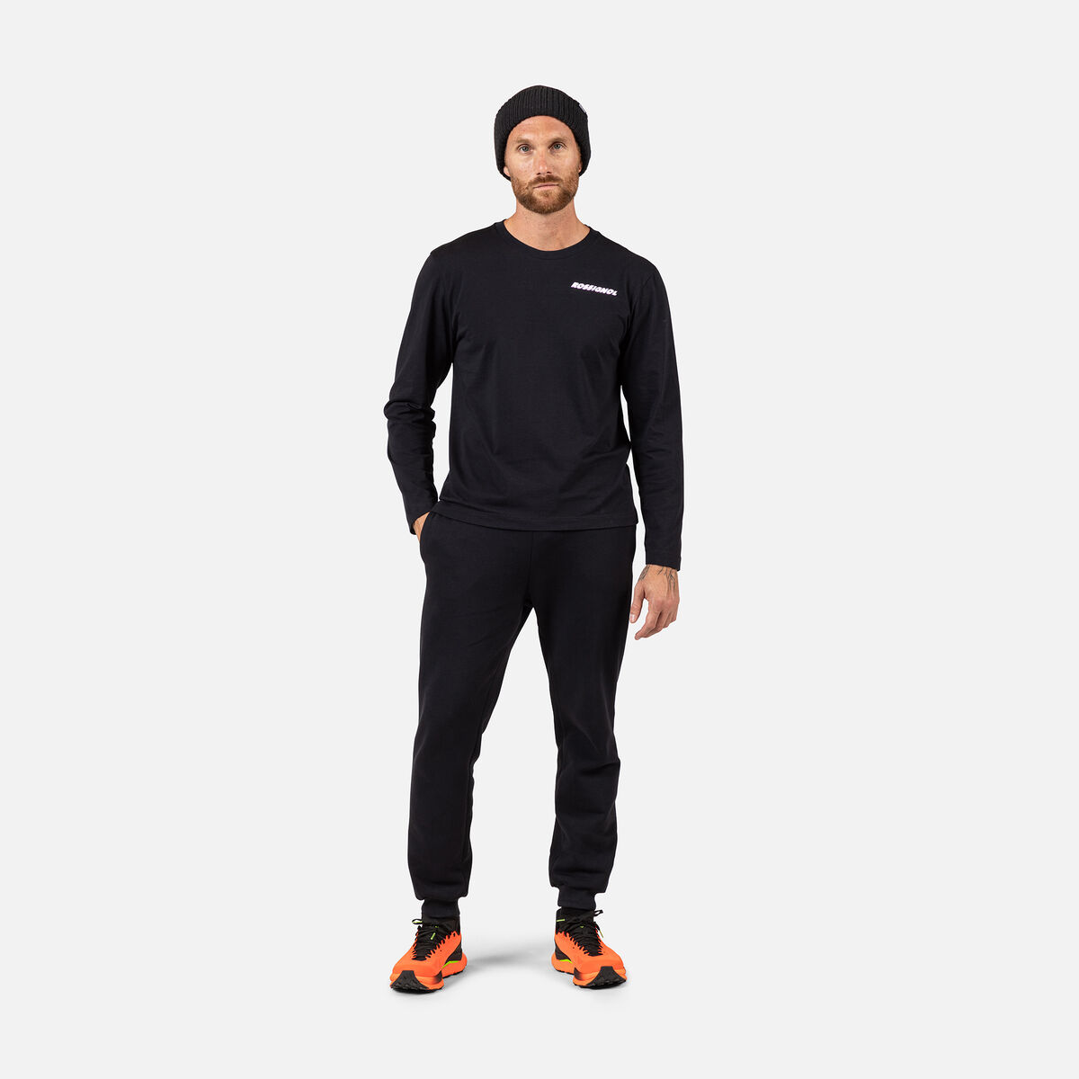 Men's Long Sleeve Tee Black
