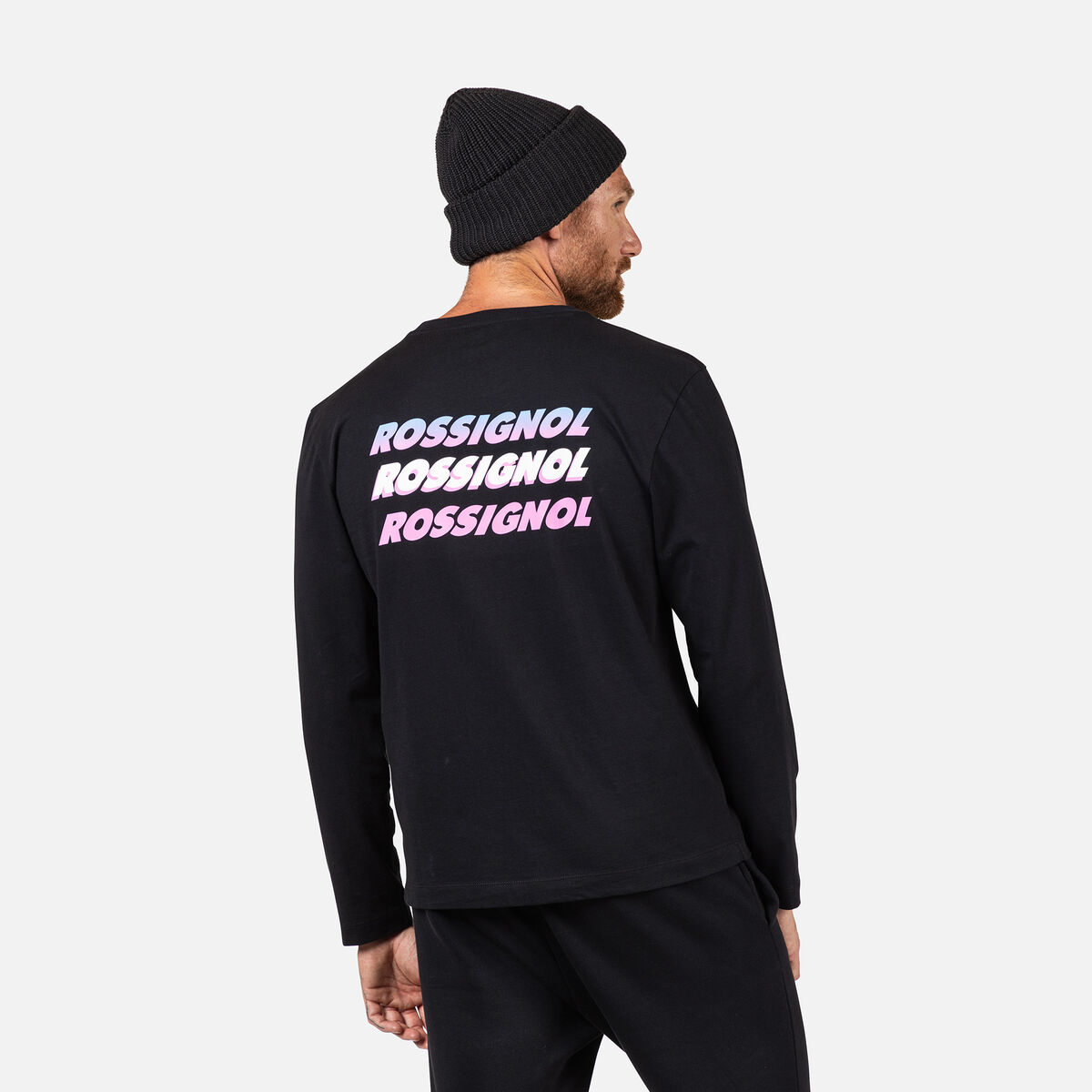 Men's Long Sleeve Tee Black