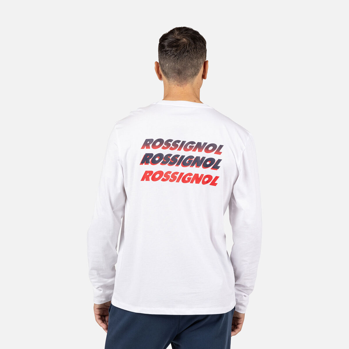 Men's Long Sleeve Tee White